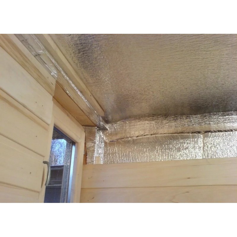 IES Reflective Foam Core Insulation Garage Door White Foil 24