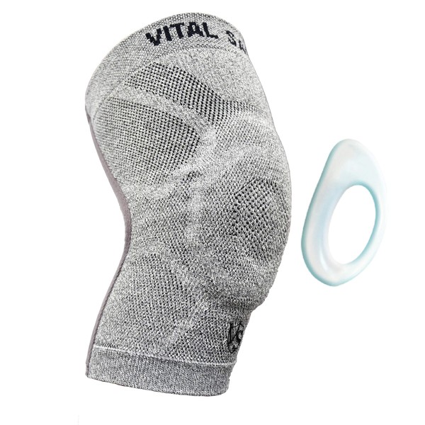 VITAL SALVEO Breathable Compression Sports Knee Brace/Support, Pain Relief, Speeds Recovery, Protects Joint, Knee Sleeve Train Tec S PRO(PRESSURE PAD)-XXX-Large(1PC)