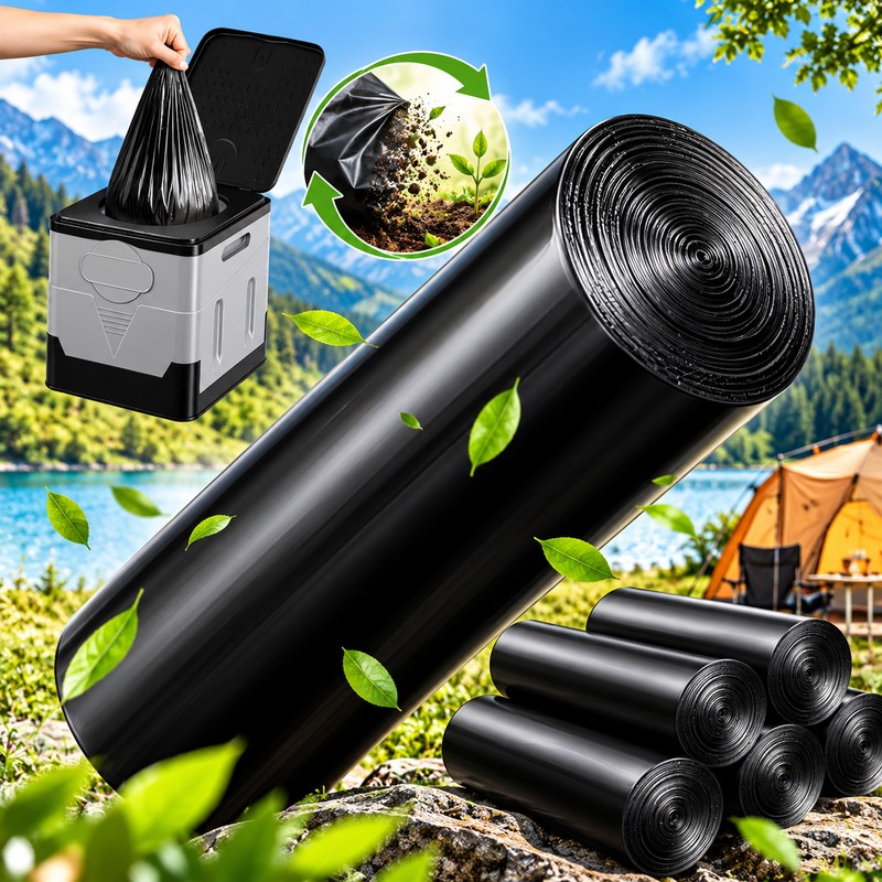 Portable Folding Toilet for Camping & Car Travel – Compact