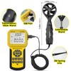 CFM Anemometer Digital Wind Gauge, Kethvoz HVAC Industrial Wind Meter
