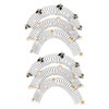 IWOWHERO Hair Clip Comb Hair Finishing Fixer 6 Pack for