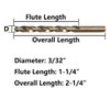 VALYRIANTOOL 3/32" Cobalt Drill Bits(20PCS), M35 HSSCO High Speed Steel