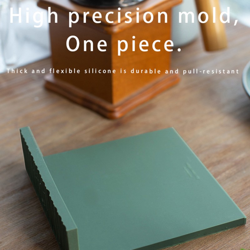 Coffee Tamper Set 58mm Beech Handle Coffee Hammer Embossed Tamping