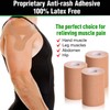 Kinesiology Tape Set, Elastic Tape 5 cm / 7.5 cm