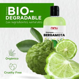 Shampoo Aceite De Bergamota Ninu Libre De Sulfatos 1 Litro                                                                                            