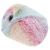 LALAFINA DIY Knitting Yarn Gradient Cotton Yarn Hand Crocheted Scarf