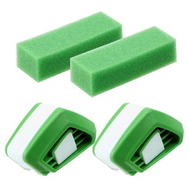 Pack of 2 Windscreen Wiper Cutter, 2 Sponges Cleaning Cloths, Car Windscreen Wiper, Car Wiper Recutter, Windscreen Wiper Trimmer Wiper Wiper with Sponges Cleaning Cloths