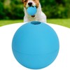 Rubber Dog Food Ball Foraging Training Resistant Bite Chew Toy
