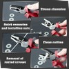 LEONTOOL Strong Pliers, Eccentric Power Pliers, Multi-functional Pliers, 6.3 inches