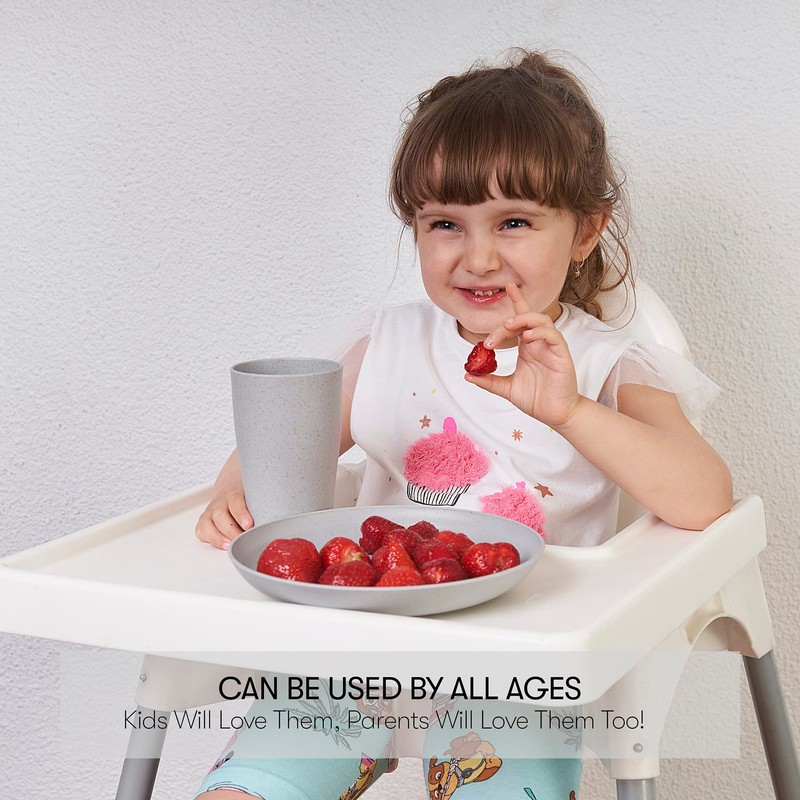 Wheat Straw Dinnerware Sets | Unbreakable Dinnerware Sets | Dishwasher