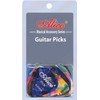 12 Assorted Colour Celluloid Guitar Picks (0.71 mm)