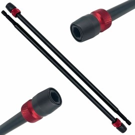 OBQSNS 2 Pcs Drill Bit Holder Extension,1/4-Inch Hex Quick Change Bit Holder,12-Inch/300mm Impact Driver Extension,for Extend Reach in Hard to Access Areas