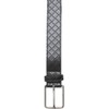 Urban Classics Men's Belt, black / silver