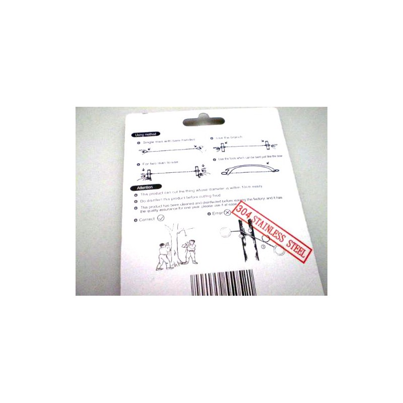 Wire Saw, Chainsaw, Great for Cutting Trees, Branches, and Survival