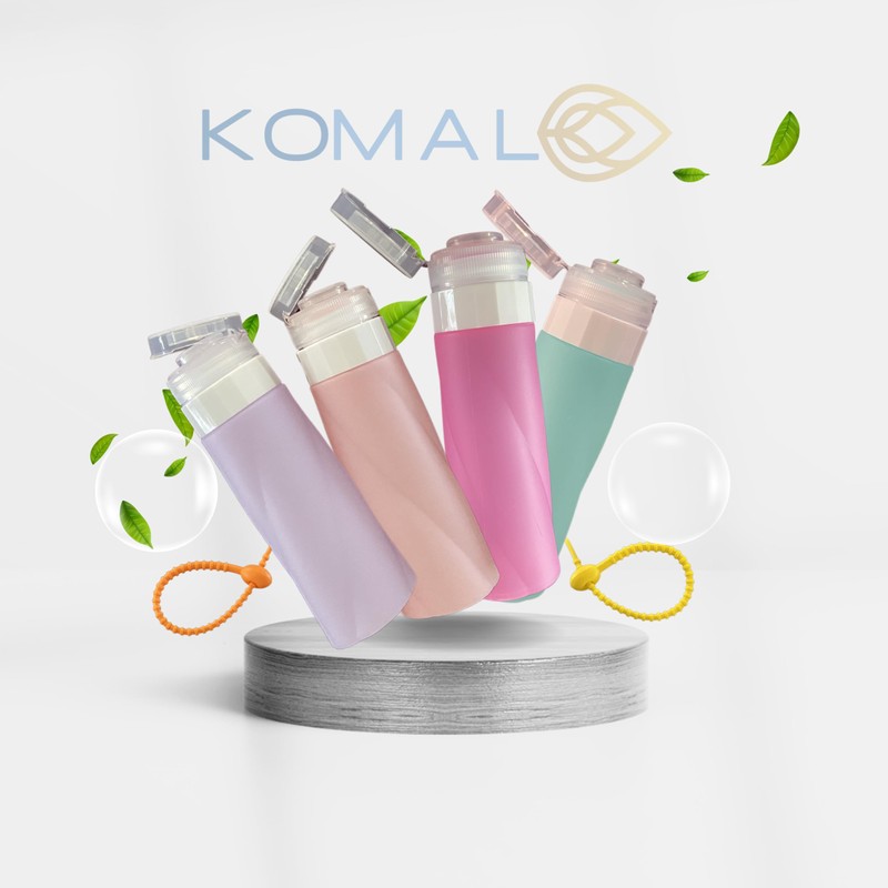 KOMAL Portable Toiletries TSA approved 3 oz. The travel set