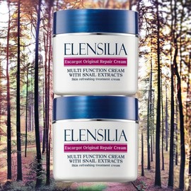 Ellencilla Moisturizing Cream Skin Whitening Skin Conditioning Escargot Original Repair Cream 2 x 50g / 엘렌실라 수분크림 피부미백 피부컨디셔닝 에스카르고 오리지날 리페어 크림 2개 50g