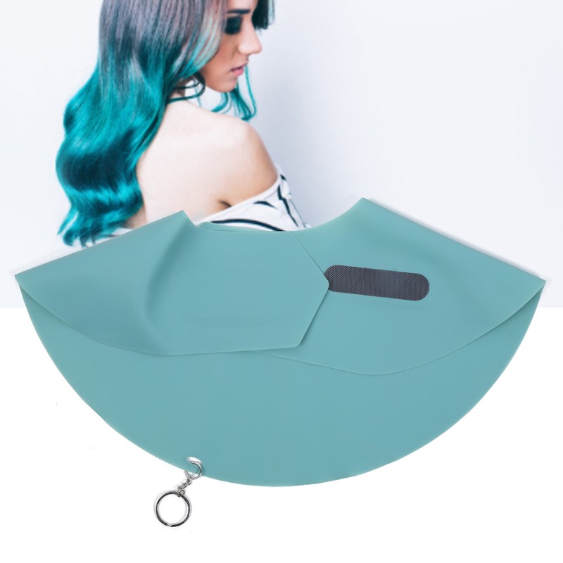 Waterproof Barber Shop Hair Coloring Dyeing Neck Shawl Wrap Haircut