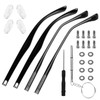 Heclia Glasses Replacement Arms Legs 2 Pairs with Eyeglasses Fix