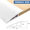 Vinyl Door Threshold Flooring Transition Strip Self Adhesive Carpet Edging