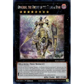 Dingirsu, The Orcust of The Evening Star (Platinum Secret Rare) - RA01-EN040 - Platinum Secret Rare - 1st Edition