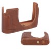 PU Leather Camera Half Case for Leica Q Half Body