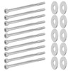 Intake Manifold Bolts Stainless Steel Corrosion Resistant Replacement for Chevy