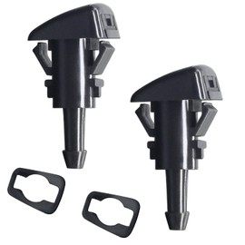 Windshield Washer Nozzle Replacement for Chrysler, Dodge, Jeep, Ram, Windshield Nozzle Spray Jet Kit Replaces OEM #: 4805742AB, 5116079AA