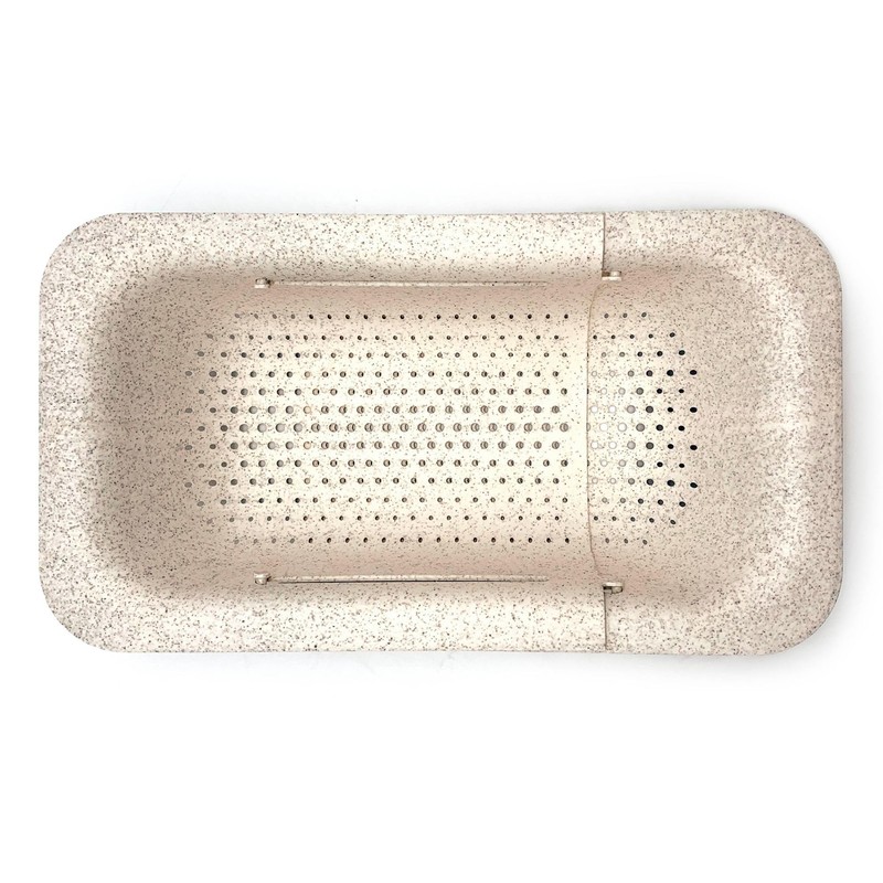 Starfrit Gourmet ECO - Over-The-Sink Colander - Expands up to