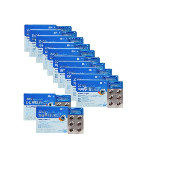 Chong Kun Dang 20100 Power Lutein Plus 60 Capsules 12