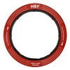 H&Y Step Up Ring REVORING 52-72mm Red Leveling Filter Diameter