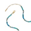 Alex and Ani Turquoise Ombre Semi-Precious Beaded Necklace