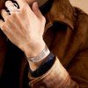 Dreamtimes Witch Knot Bracelet for Women Men Stainless Steel Adjustable