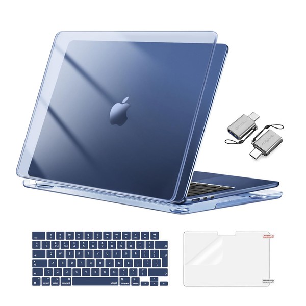 MOSISO Compatible with MacBook Air 13 inch Case M4 M3