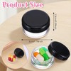Small Pill Organizer Box, 8 Pcs Travel Pill Case Holder