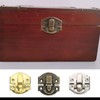 25PCS Box Latch,Antique,Toggle Catch Latch Clasp,Bronze Decorative Hasp,Jewelry Box Lock