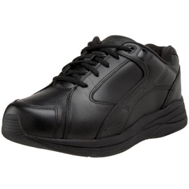 Drew Men's Force Comfortable Lace-Up Walking Shoe Therapeutic Extra Depth 7.5 6E US Black