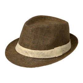 Mens Panama Hat Fedora Straw Trilby Hat Summer Beach Sun Hat Floppy UV Protection Straw Sun Hat Roll up Packable Panama Fedora Hat Cowboy Hat Summer Sun Visor Hat Short Brim Jazz Cap 56-58cm