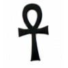 Metal Enamel Pin Badge Pagan Celtic Ankh (Black) Isis Life
