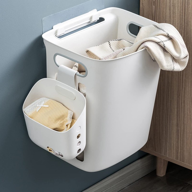 MORNITE 3 Pcs Shower Basket Hanging Caddy, Portable Walll Storage