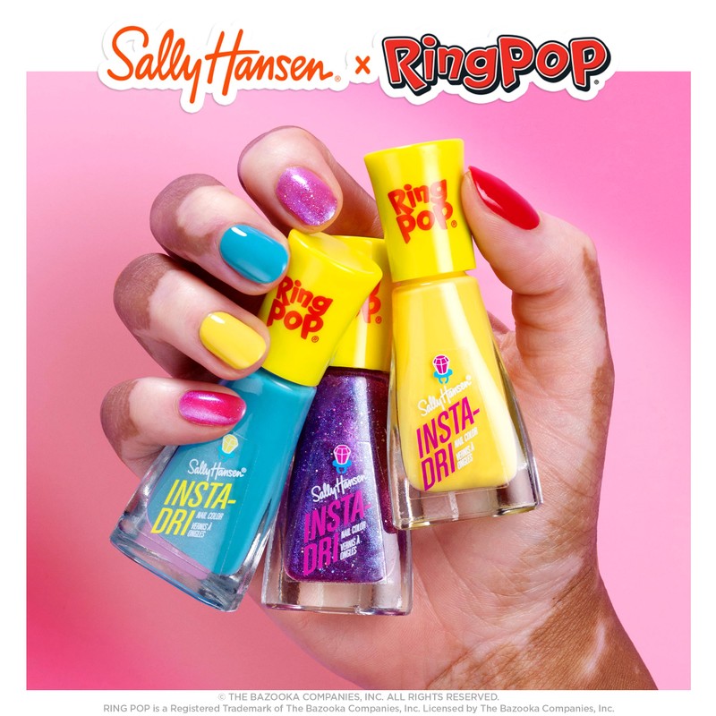 Sally Hansen Insta-Dri®, Ring Pop Bling Pop, Quick Dry, Long