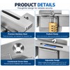 Flip Gate Latch with Padlock Hole,gate Latch for Fence, Heavy