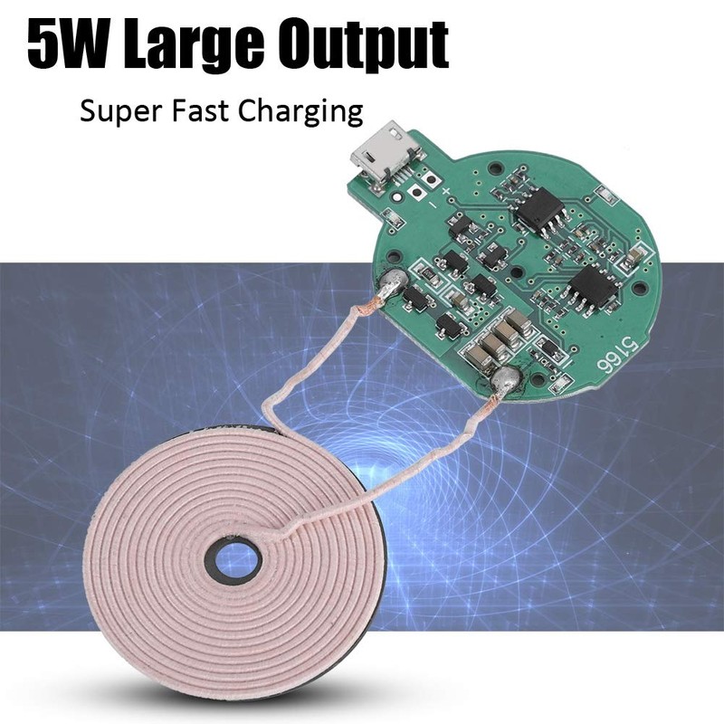 Fosa High Charging Efficiency Mini QI Wireless Charger Transmitter Module
