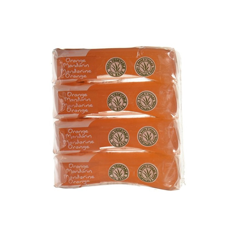 Alpen Secrets Alpen Secrets Orange Mandarin Glycerin Soap (4 Pack)