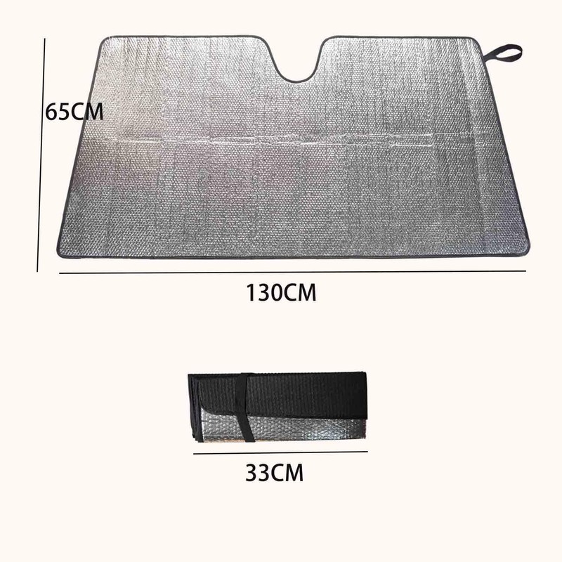 Car Sun Shade Windscreen 130 x 65 cm, Sun Protection