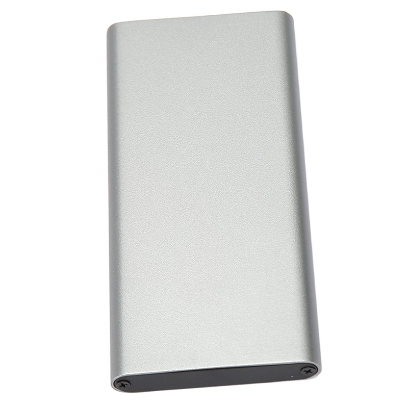 Tyep C to MSATA Enclosure Aluminum Alloy USB3.1 Gen2 Type