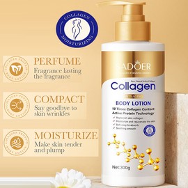 Collagen Anti Aging Body Lotion Anti Wrinkle Moisturizing Essence Face Cream Eye Cream Toner Beauty Health for Skin Care 300g