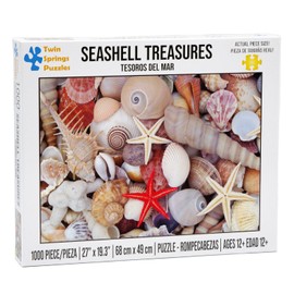 Seashell Treasures Twin Spring Goods 1000 Piece Jigsaw Puzzle 1,000 pcs