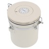 Airtight Coffee Canister 304 Stainless Steel Valve with Scoop for