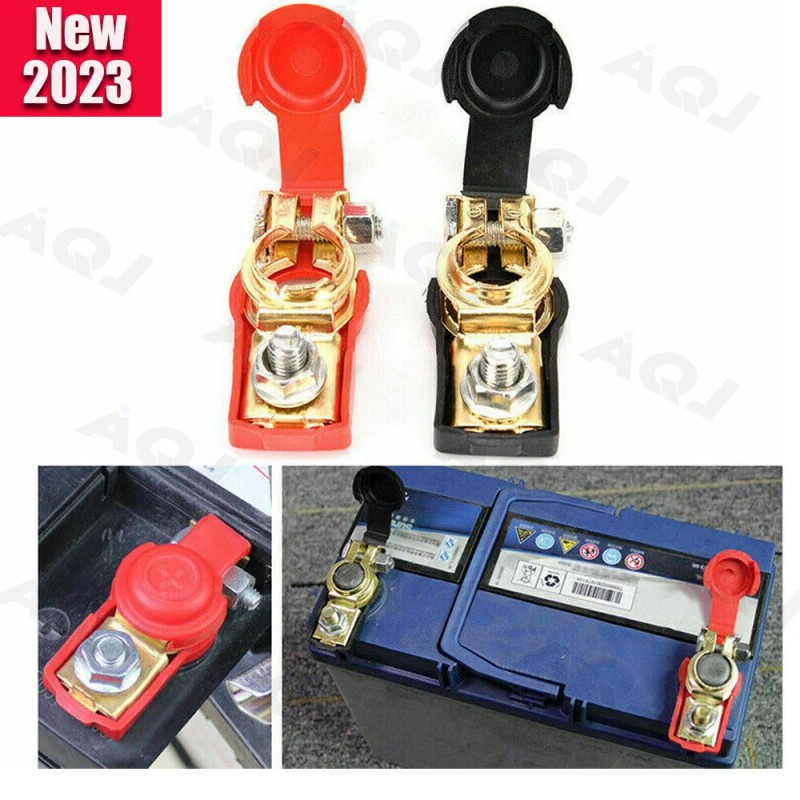 AQJ 1Pair/Car Battery Cable Positive/Negat