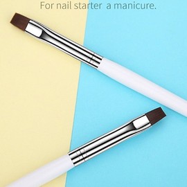 Flat brush nail brush / 플랫브러쉬 네일브러쉬
